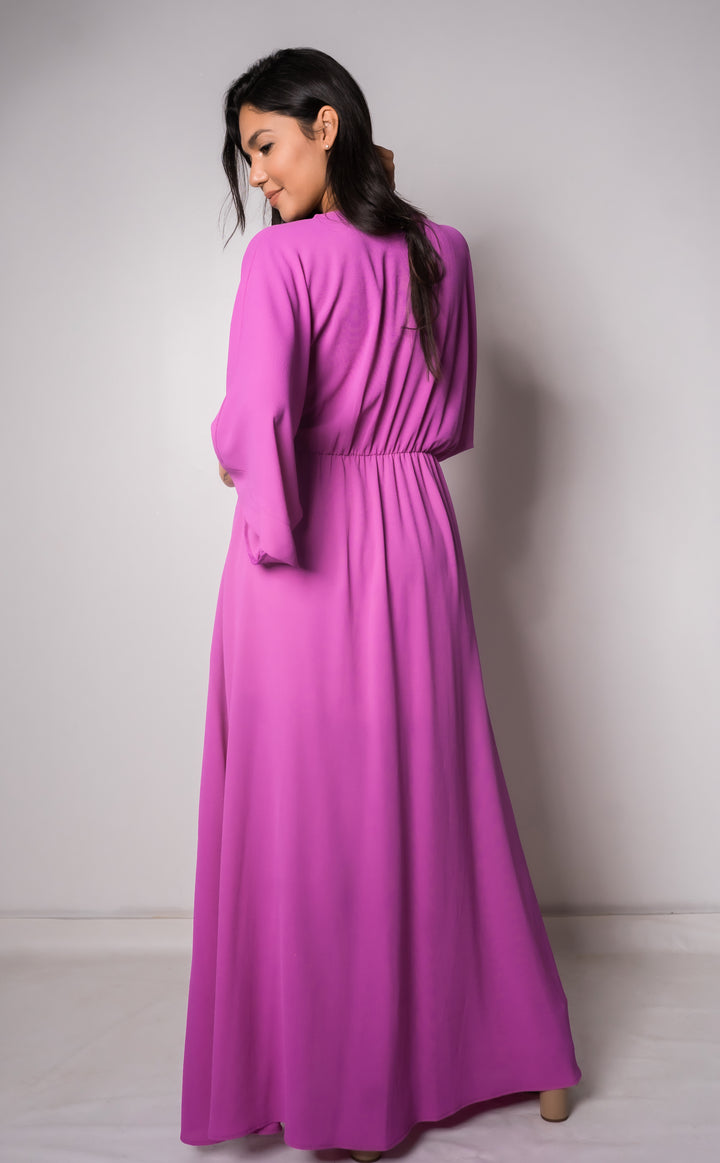 Magenta Resort  Maxi Dress